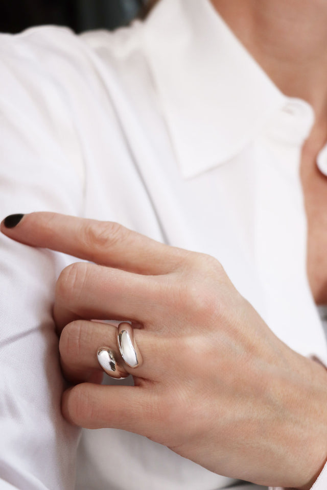 Embrace Silver Ring