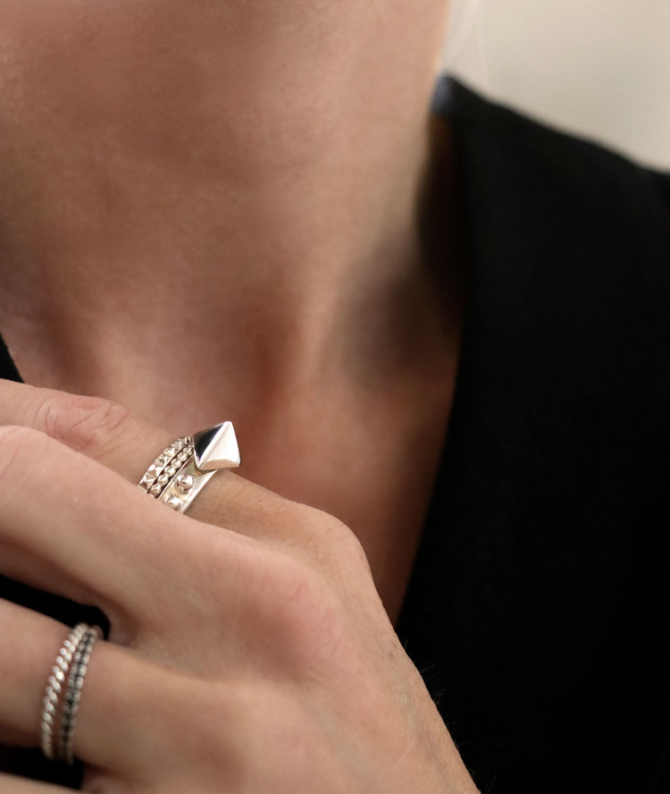 SALE Yes I Am Silver Ring