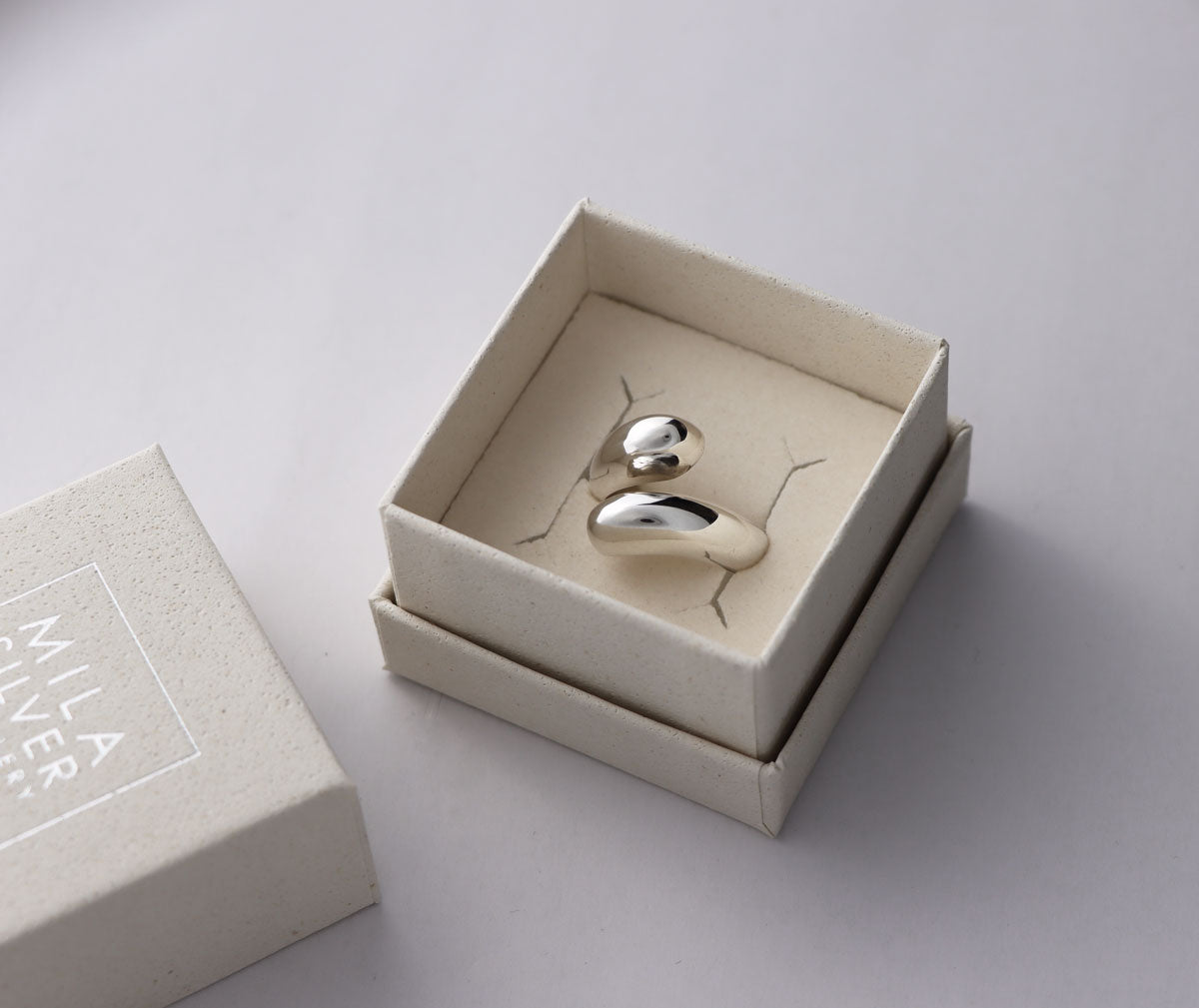 Embrace Silver Ring