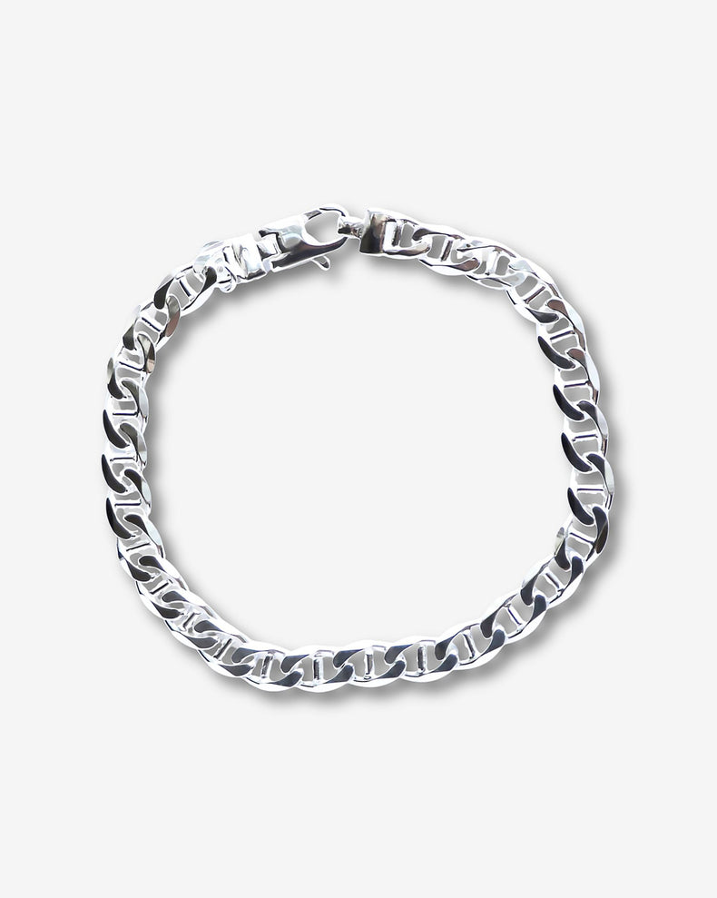 Silverarmband med Ankarkedja till herr.