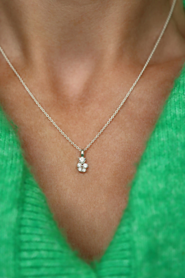 Celine Diamond Necklace 0.25 ct