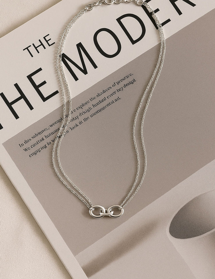 Chunky 12 mm Link Necklace | 925 silver