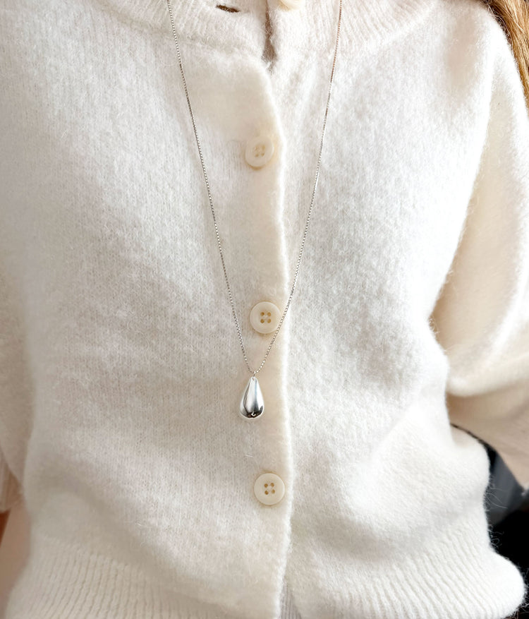 Drop Large Halsband | 925 silver