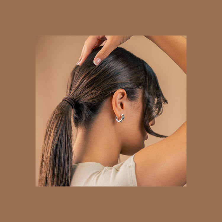 Peak Chunky Hoops | 925 silver