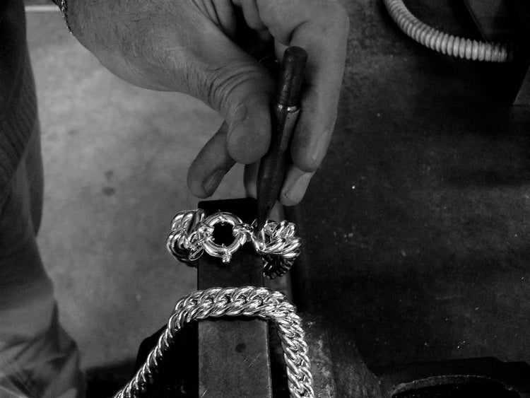 Anchor Chunky Chain bracelet | 925 silver