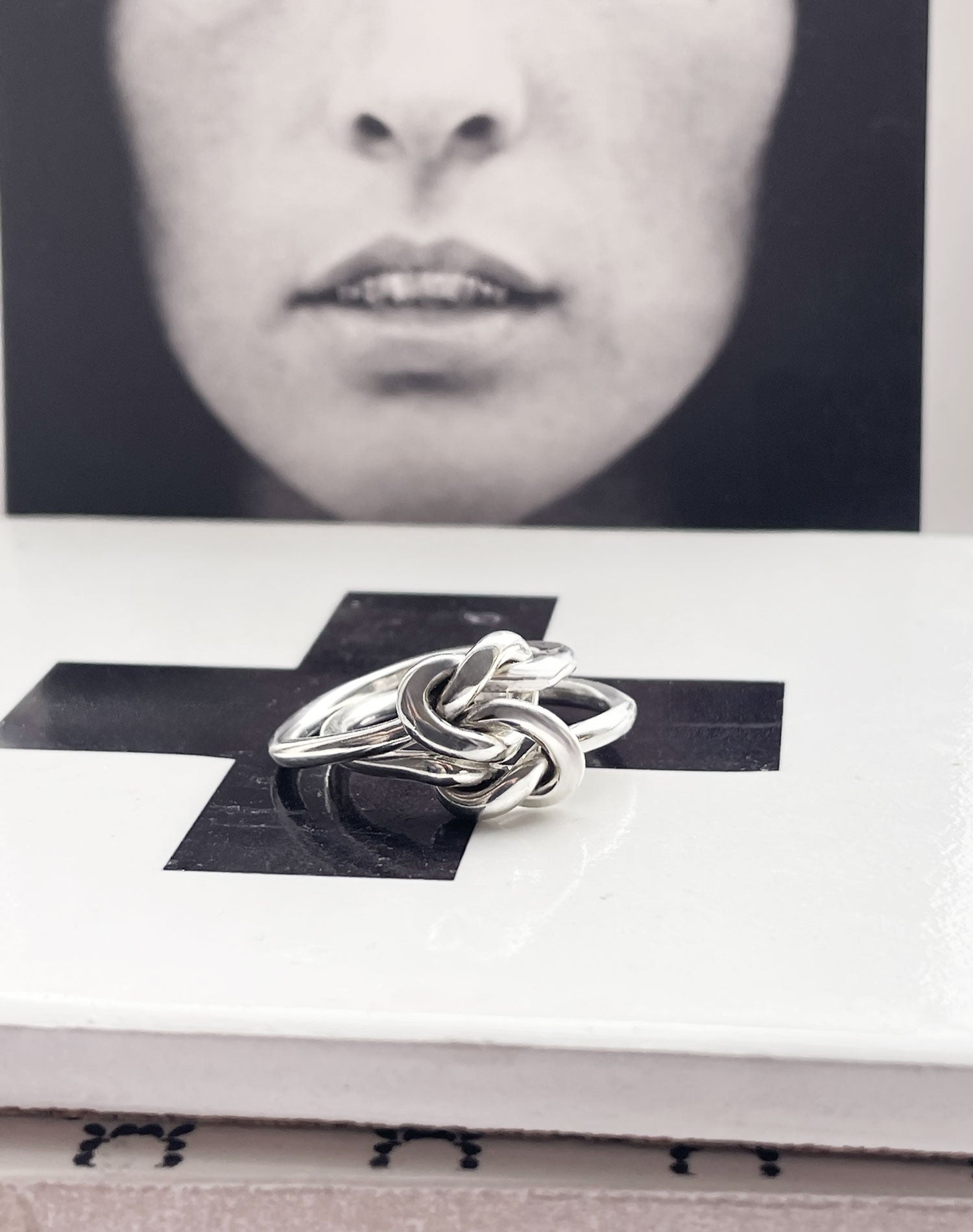 Soul Knot Silver Ring | 925 silver