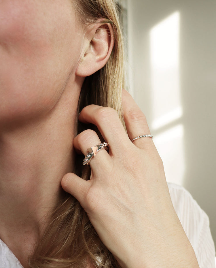 SALE Yes I Am Silver Ring