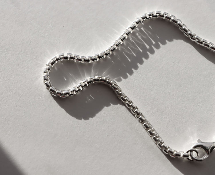Mila Man Box Chain Bracelet | 925 silver