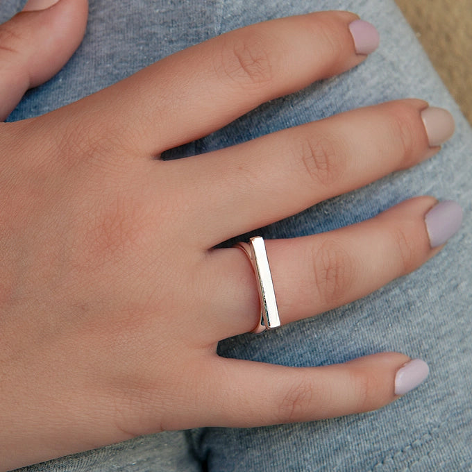 Bare Silver Ring