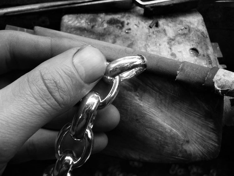 Mega Chunky Chain Bracelet, 18 mm | 925 sterling silver