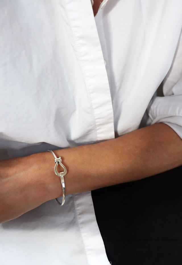 Selma Bangle armband | 925 silver