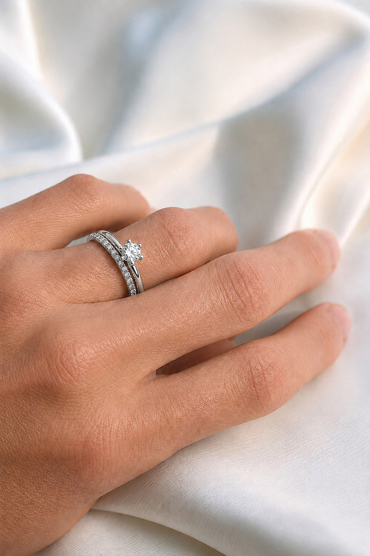 Julie 0.25 ct diamond ring, Wedding / Engagement ring | 18k. gold