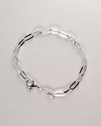 Mila Man Paperclip Chain Bracelet, Men's