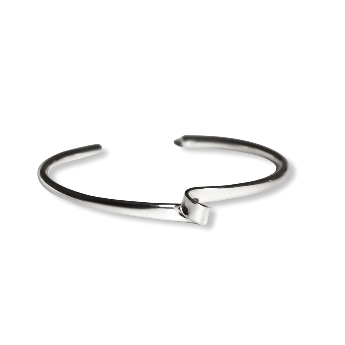 Loop Cuff bracelet, 925 silver | Silver bracelet in timeless design ...