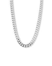 Chain Armor Necklace silver, 5 mm, 45 cm