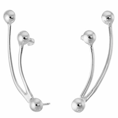 Sample Sale Bow örhängen | 925 silver