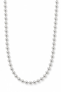 Bubble Chain Necklace | Ball chain 5 mm | 925 silver