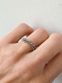 Sample Sale Dotted ring | 925 silver
