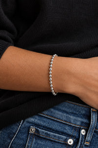 Bubble Chain Bracelet | Ball chain 4 mm | 925 silver