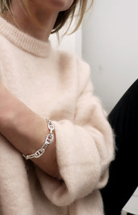 Anchor Chunky Chain bracelet | 925 silver