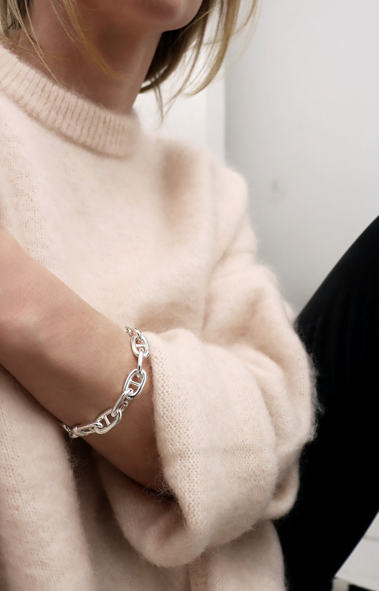 Anchor Chunky Chain bracelet | 925 silver