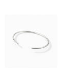 cuff armband i blankt silver
