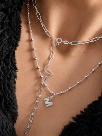 Choker halsband med kedja till dam