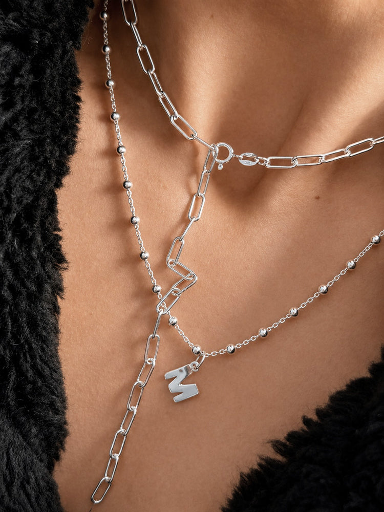 Choker halsband med kedja till dam