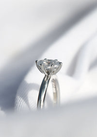 Wedding / Engagement Rings Couple, June + Elise Diamond Ring