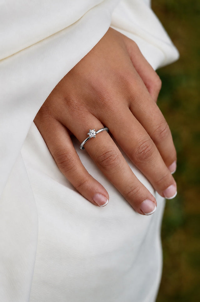 Julie 0.25 ct diamond ring, Wedding / Engagement ring | 18k. gold