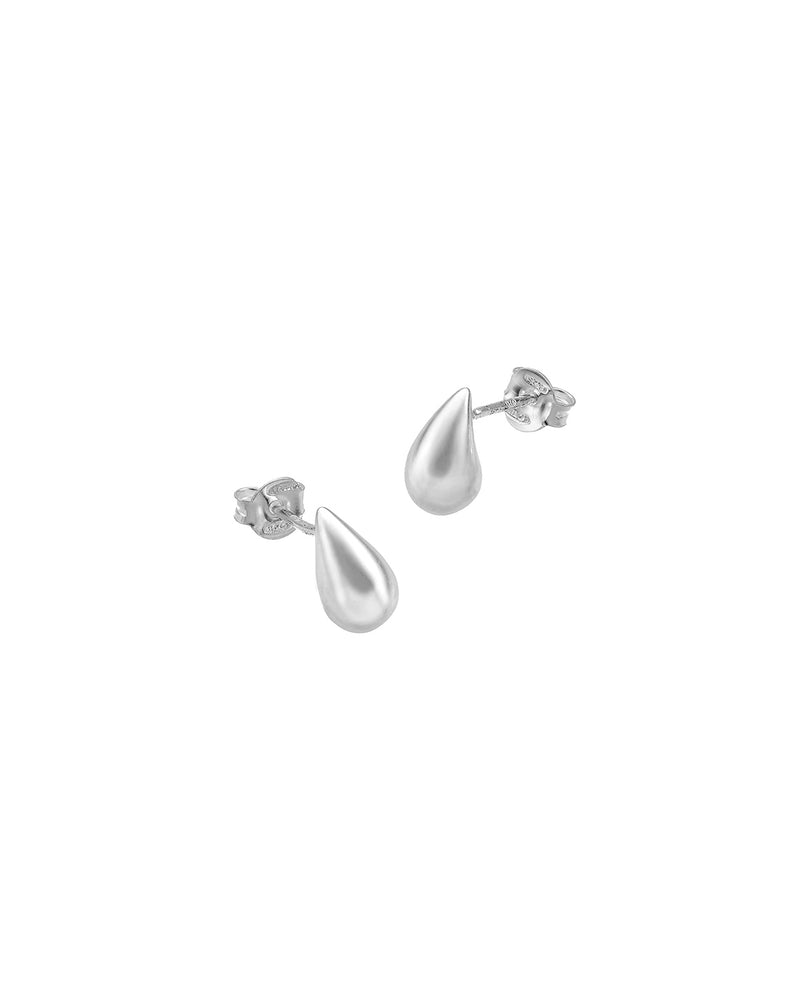 Drop Mini Silver Earrings