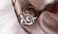 SALE - 3 in One Fat Knot ring | 925 silver