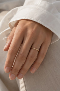 Clara Ring, Rak | 18k. guld