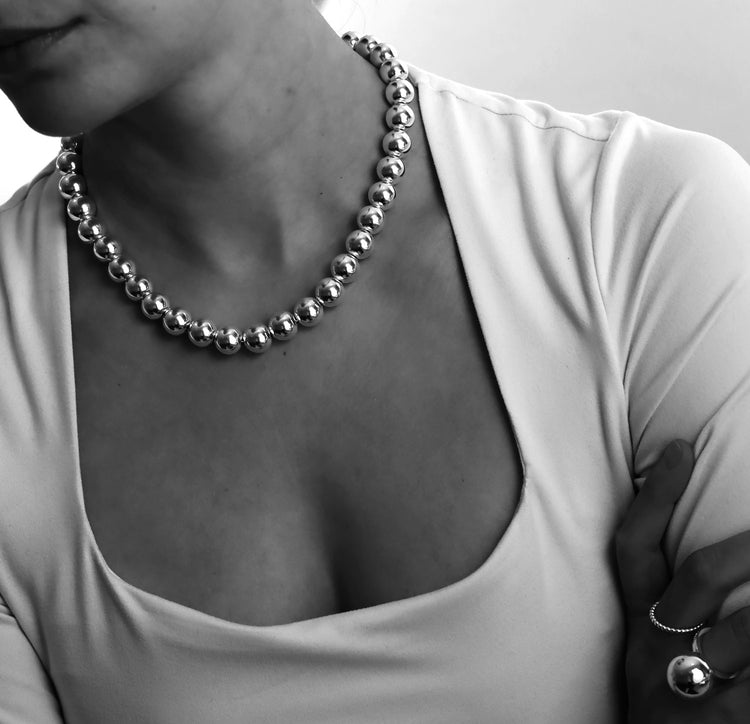 Happy Chunky ​​Necklace | 925 silver