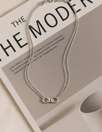 Chunky 12 mm Link Necklace | 925 silver