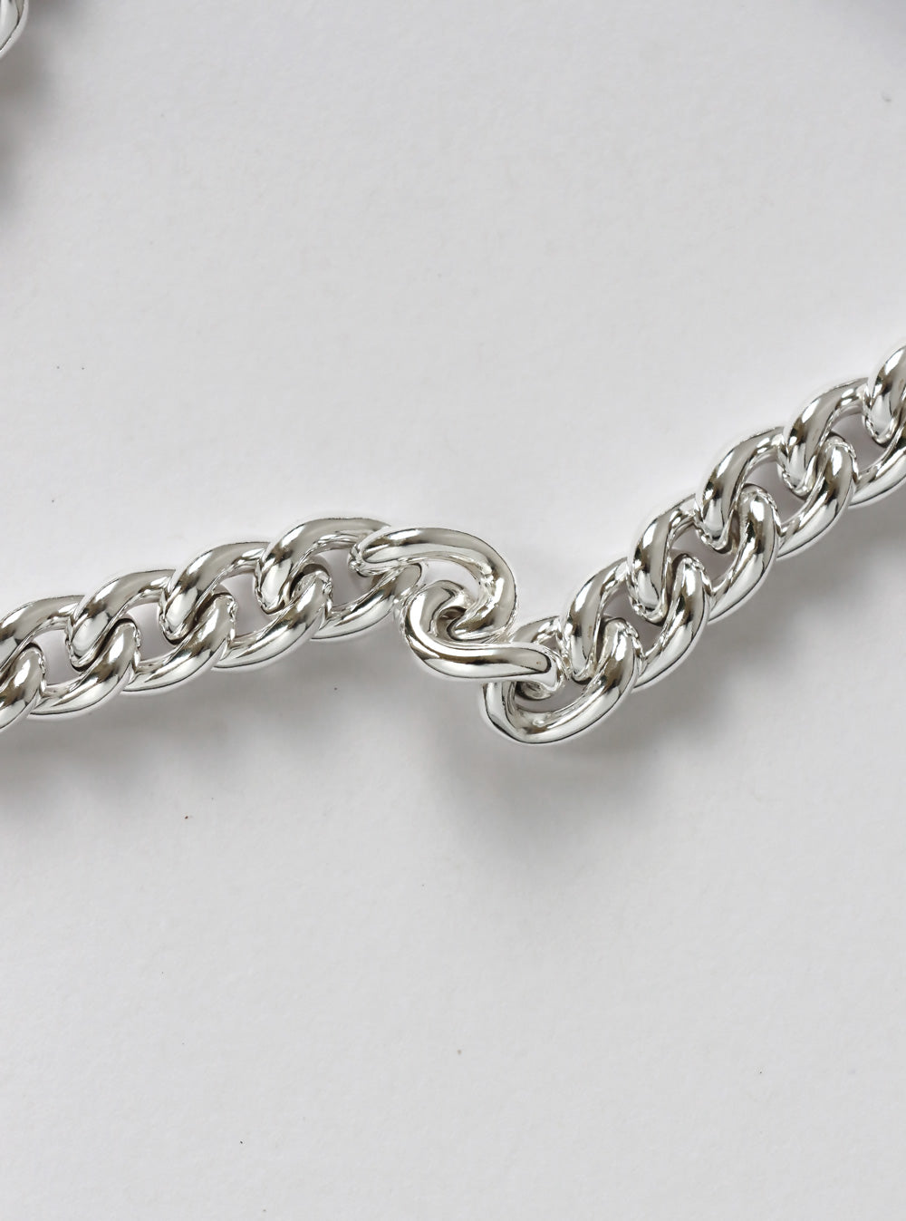 Chunky Curb Chain Neklace | 925 silver | Mila Silver