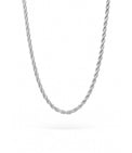 Rope kedja / Cordell kedja i silver. 