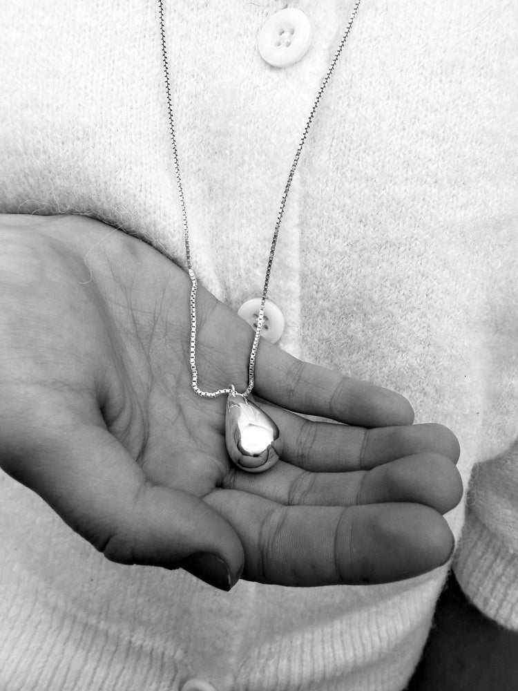 Drop Large Halsband | 925 silver