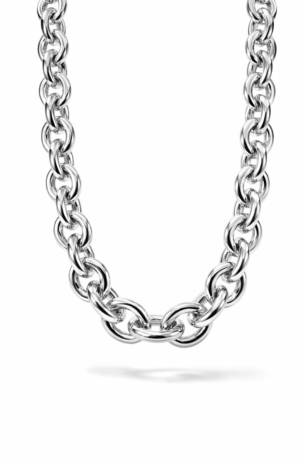 Mega Chunky Chain Necklace 14 mm | 925 silver | Mila Silver