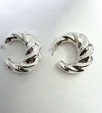 Sample Sale Baguette örhängen | 925 silver