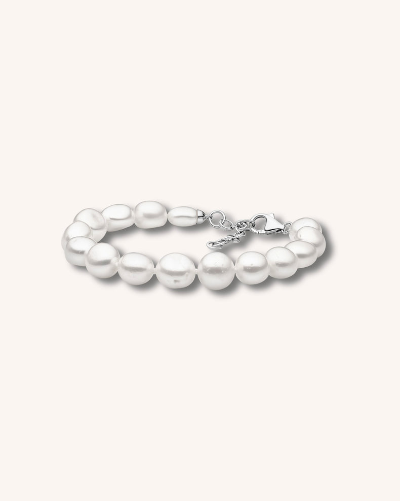 Pearl bracelet, Baroque pearls Large