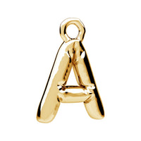 Sample Sale Balloon Letter Guldpläterad