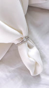 Wedding / Engagement Rings Couple, June + Elise Diamond Ring