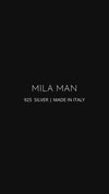 Mila Man Armor bracelet silver, 5 mm