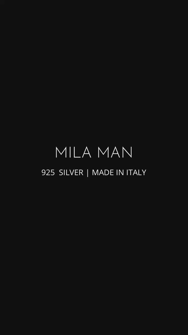 Mila Man Armor bracelet silver, 5 mm