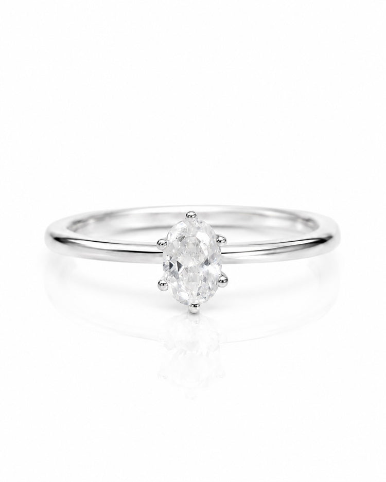 Wedding / Engagement Rings Couple, June + Elise Diamond Ring