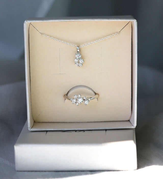 Celine Diamond Necklace 0.25 ct