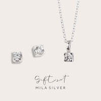 Gift Set | Monet Diamond Necklace and Diamond Earrings