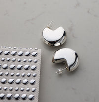Cookie Silver Earrings | Campaign