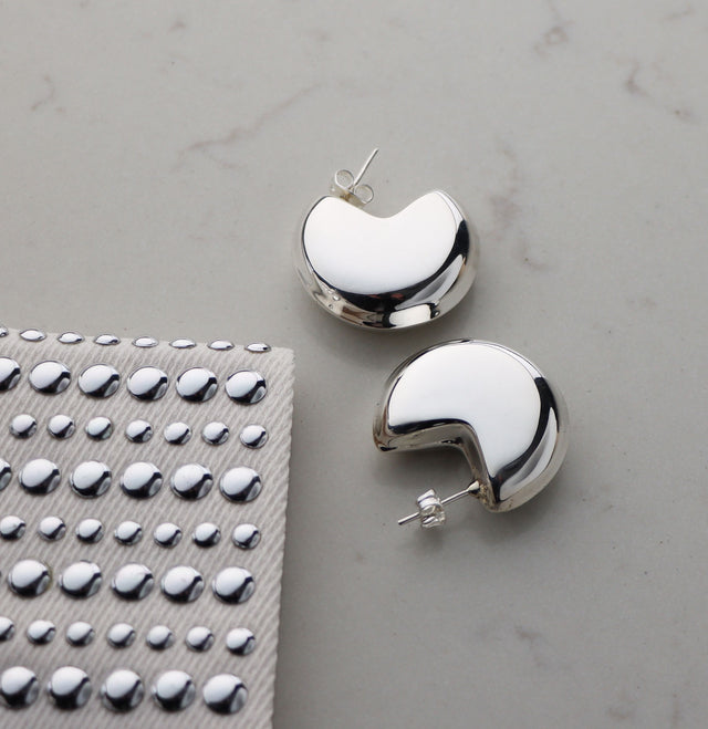 Cookie Silver Earrings | Campaign